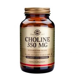 SOLGAR CHOLINE 350mg 100veg.caps