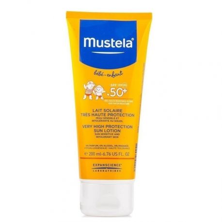 MUSTELA SUN LOTION SPF50+ 200ml