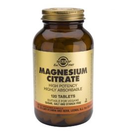 SOLGAR - CITRATE MAGNESIUM 200mg tabs 120s