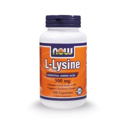 Nowfoods L-Lysine 500 mg 100 Capsules