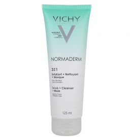 Vichy Normaderm 3 ΣΕ 1 Απολέπιση + Καθαρισμός + Μάσκα 125 ml