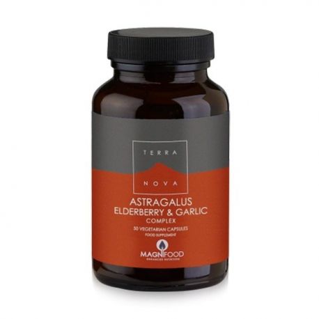 TERRANOVA Astragalus, Elderberry & Garlic Complex 50caps