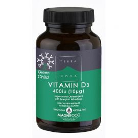 TERRANOVA GREEN CHILD Vitamin D3 400iu - 50 capsules