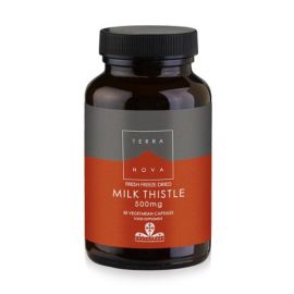 TERRANOVA Milk Thistle 500 mg (organic-fresh freeze dried) - 50 capsules