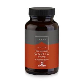 TERRANOVA Garlic 500mg (organic-fresh freeze dried) - 50 capsules