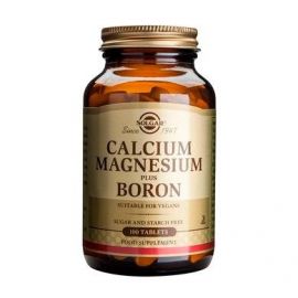 SOLGAR CALCIUM MAGNESIUM + BORON 100 tabs