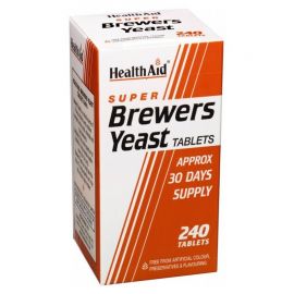 HEALTH AID SUPER BREWERS YEAST TABLETS 240 S