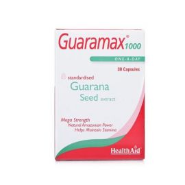 HEALTH AID GUARAMAX™ GUARANA 1000MG CAPSULES 30 S -BLISTER