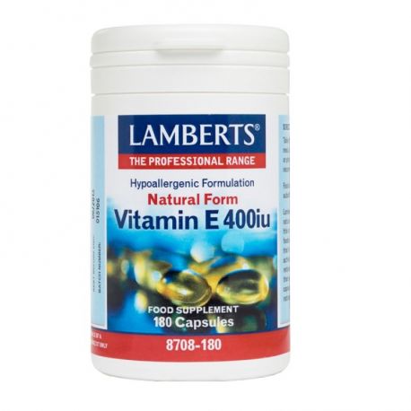 LAMBERTS VITAMIN E 400IU 180CAPS