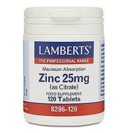 LAMBERTS ZINC 25MG (CITRATE) 120TABS