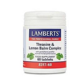 Lamberts Theanine & Lemon Balm Complex 60tbs