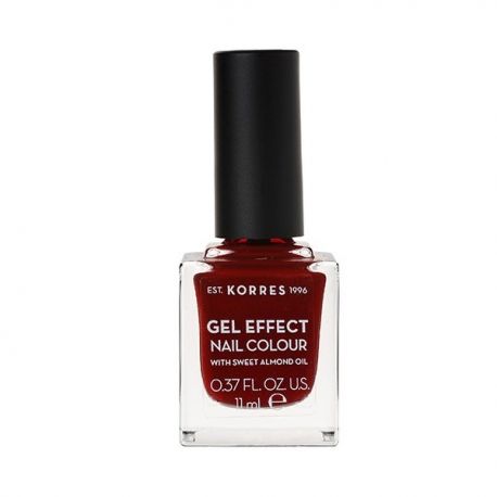 Korres Gel Effect Nail Colour No 59 Wine Red 11ml