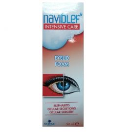 Novax Naviblef Intensive Care Eyelid Αφρός Βλεφάρων 50ml