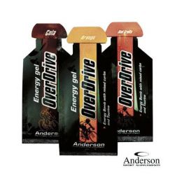 ANDERSON OVER DRIVE ENERGY GEL ORANGE 18X30G