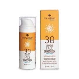 MESSINIAN SPA ΜΑΤ ΑΝΤΙΗΛΙΑΚΗ ΚΡΕΜΑ ΠΡΟΣΩΠΟΥ SPF30 - 50ML