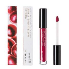 Korres Morello Matte Lasting Lip Fluid 3.4ml 74 Fig