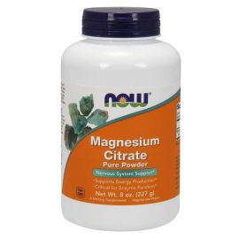 NOW Magnesium Citrate Pure Powder - 8oz. (227g) Veg