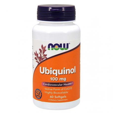 NOWFOODS Ubiquinol 100mg - 60softgels