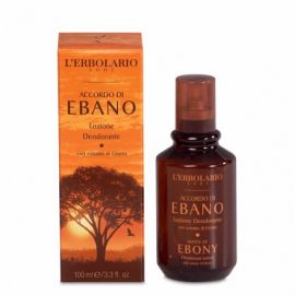 L ERBOLARIO NOTES OF EBONY Deodoranto Lotion 100ml EBANO