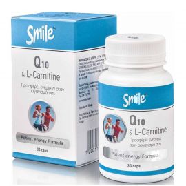 SMILE Coenzyme Q10 & L-Carnitine 30 caps