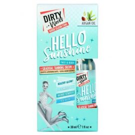 DIRTY WORKS Hello Sunshine Face & Body Tanning Drops 30ml