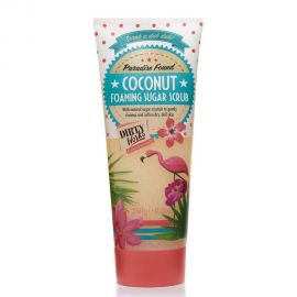 DIRTY WORKS Paradise Found! Coconut Foaming Sugar Scrub - 250ml