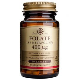 SOLGAR - FOLATE 400 mcg (METAFOLIN) tabs 50s