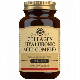 SOLGAR - COLLAGEN HYALURONIC ACID COMPLEX tabs 30s