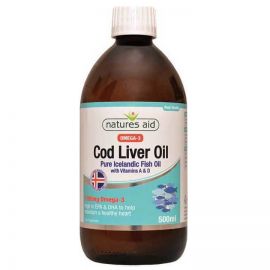 NATURES AID Cod Liver Oil Liquid 500ml