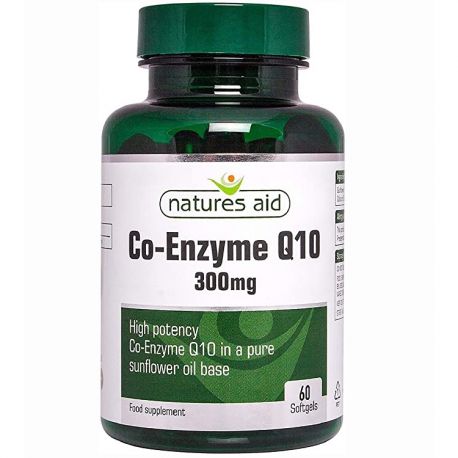 NATURES AID Co Enzyme Q10 300mg - 60 softgels