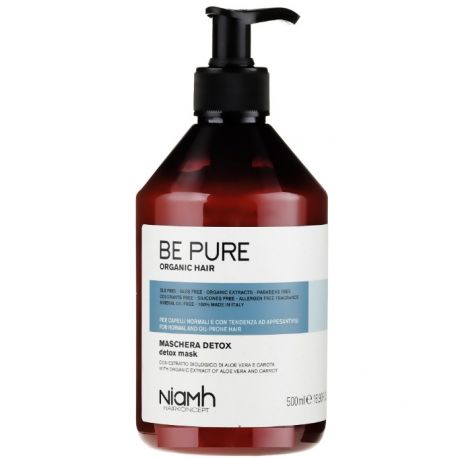 PARISIENNE NIAMH BE PURE Organic Detox Mask - 500ml