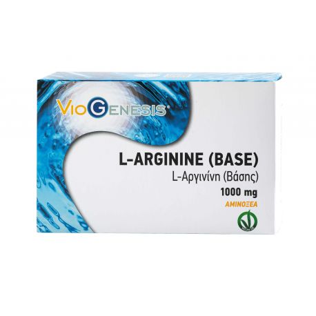 VIOGENESIS L-Arginine [BASE] 1000 mg 60 tabs