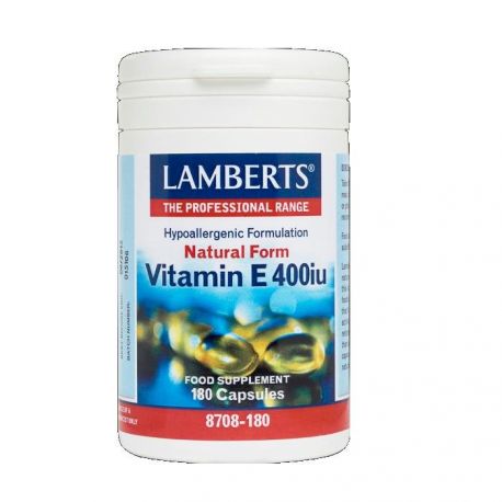 LAMBERTS NATURAL VIT E 250i 100 caps