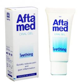 AFTAMED Teething GEl (15 ml) – Γέλη ανακούφιση των ούλων κατά τη νεογιλή οδοντοφυΐα
