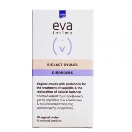 INTERMED EVA BIOLACT ΚΟΛΠΙΚΑ ΥΠΟΘΕΤΑ, 10 ovules