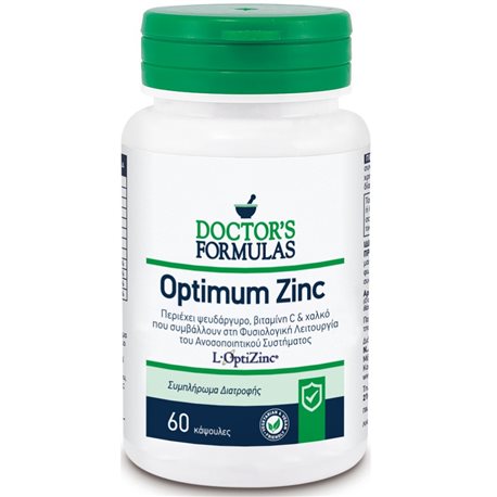 DOCTORS FORMULAS OPTIMUM ZINC 60 VEG.CAPSULES