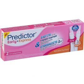 Predictor Early & Express Double Test Εγκυμοσυνης 2τμχ.