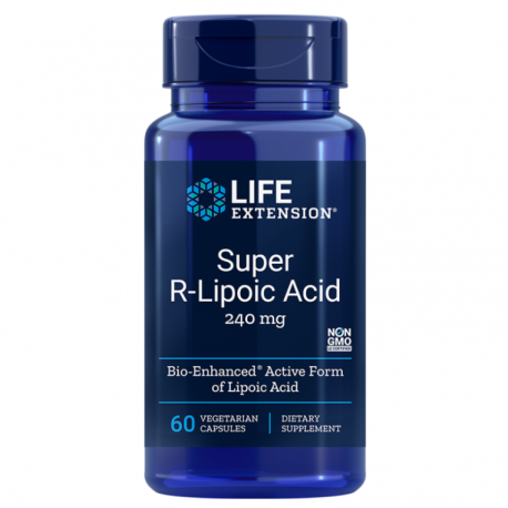 LIFE EXTENSION SUPER R LIPOIC ACID 60 VEG.CAPS