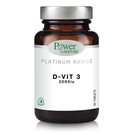 Power Health Classic Platinum Vitamin D3 2000IU 60 δισκία