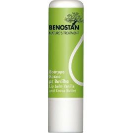 Benostan Lip Balm Stick Vanilla and Cocoa Butter 4g