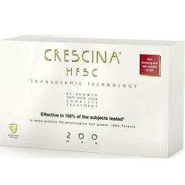 CRESCINA TRANSDERMIC HFSC 100% COMPLETE TREATMENT 200 ΑΝΔΡΕΣ 10+10 ΑΜΠΟΥΛΕΣ