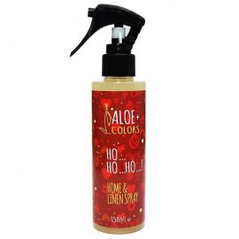 Aloe Plus Colors Home & Linen Spray Ho Ho Ho-Αρωματικό Σπρέι Χώρου με Άρωμα Μελομακάρονο, 150ml