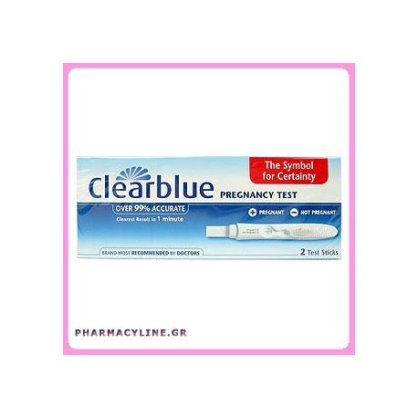 Clearblue Τεστ Εγκυμοσύνης (Διπλό)