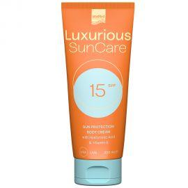 Intermed Luxurious Sun Care Sun Protection Body Cream SPF15 200ml