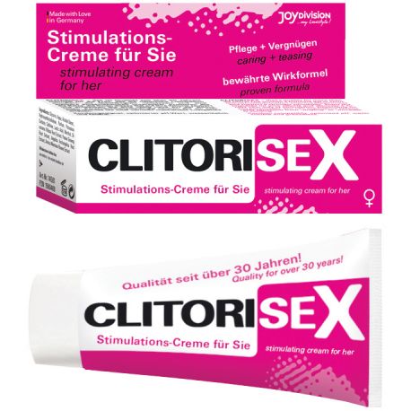 JOY DIVISION CLITORISEX -stimulating cream, 40 ml