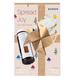 Korres Promo Spread Joy Hair-Body Dailies Shampoo 250ml & Butter Soap 150g