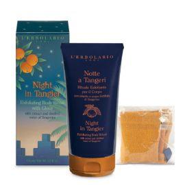 L Erbolario Notte a Tangeri Rituale Esfoliante per il Corpo con Guanto Body Scrub with glove 150ml