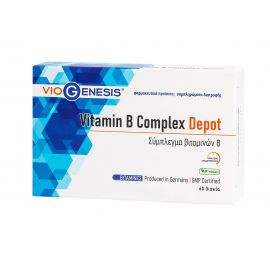 VIOGENESIS Vitamin B Complex Depot 60 tabs