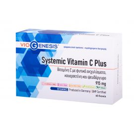 VIOGENESIS Vitamin C Systemic Plus 915 mg 60 tabs