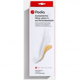 PODIA Insoles 3/4 High Heels Small Μέγεθος 35-37.5